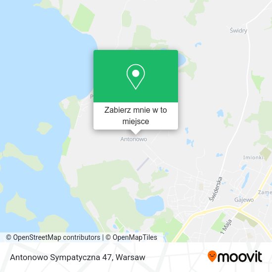 Mapa Antonowo Sympatyczna 47