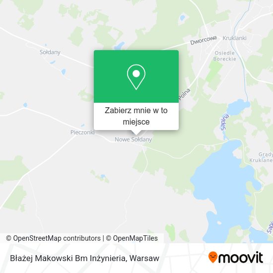 Mapa Błażej Makowski Bm Inżynieria