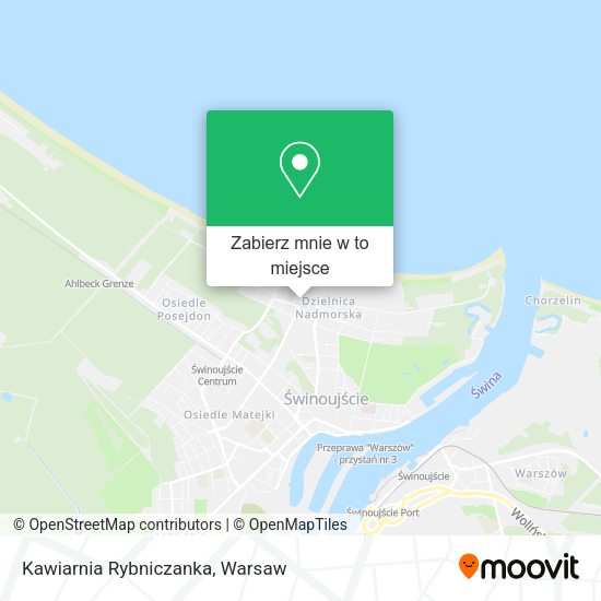 Mapa Kawiarnia Rybniczanka