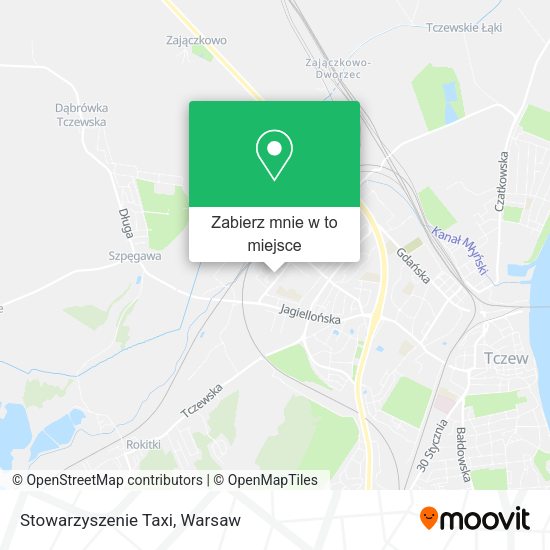 Mapa Stowarzyszenie Taxi