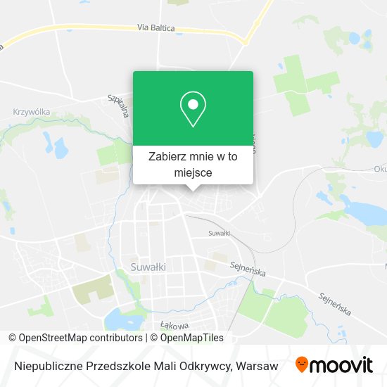 Mapa Niepubliczne Przedszkole Mali Odkrywcy