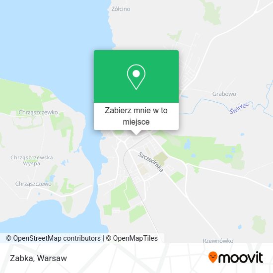 Mapa Zabka