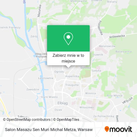 Mapa Salon Masazu Sen Muri Michal Metza