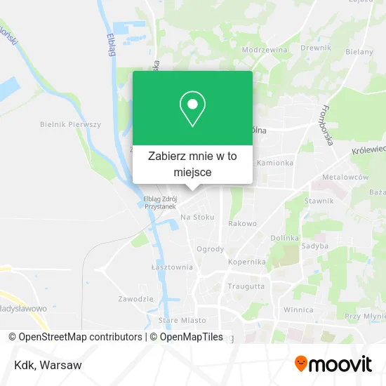 Mapa Kdk