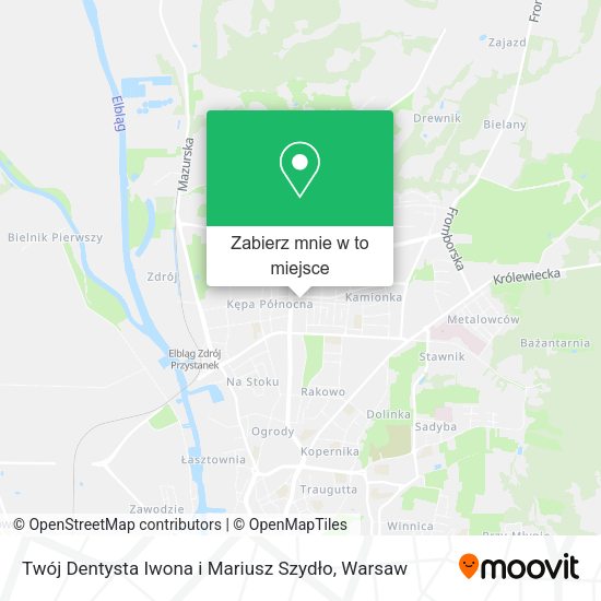 Mapa Twój Dentysta Iwona i Mariusz Szydło