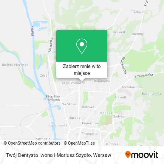 Mapa Twój Dentysta Iwona i Mariusz Szydło