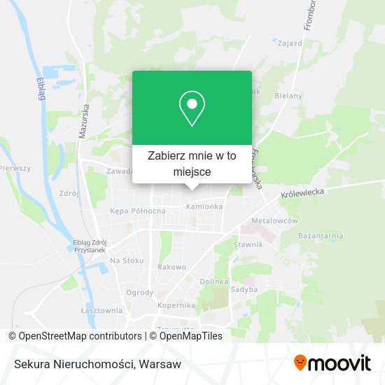 Mapa Sekura Nieruchomości