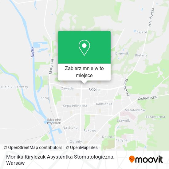 Mapa Monika Kirylczuk Asystentka Stomatologiczna