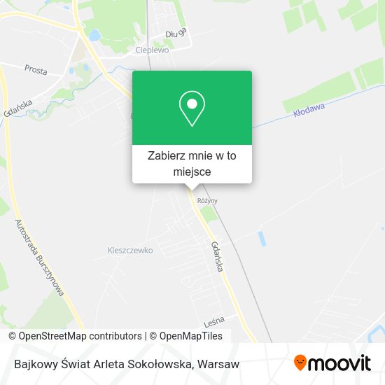 Mapa Bajkowy Świat Arleta Sokołowska