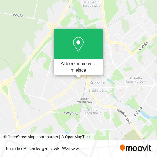 Mapa Emedio.Pl Jadwiga Lowk