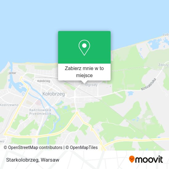 Mapa Starkolobrzeg