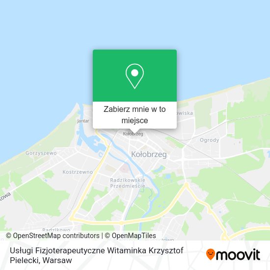 Mapa Usługi Fizjoterapeutyczne Witaminka Krzysztof Pielecki