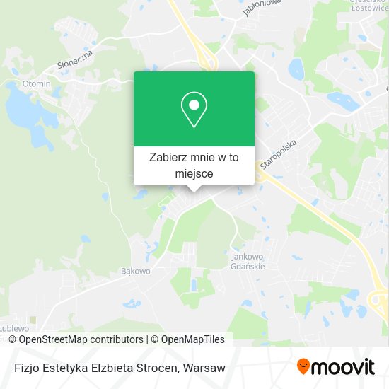 Mapa Fizjo Estetyka Elzbieta Strocen