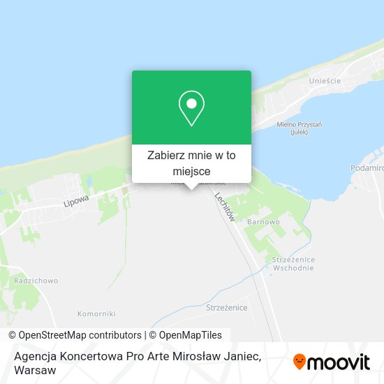 Mapa Agencja Koncertowa Pro Arte Mirosław Janiec