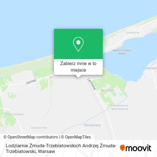 Mapa Lodziarnie Żmuda-Trzebiatowskich Andrzej Żmuda-Trzebiatowski