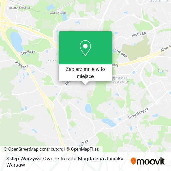 Mapa Sklep Warzywa Owoce Rukola Magdalena Janicka