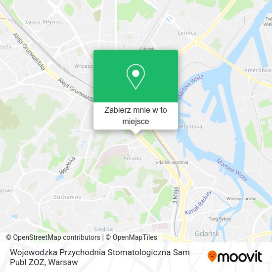 Mapa Wojewodzka Przychodnia Stomatologiczna Sam Publ ZOZ