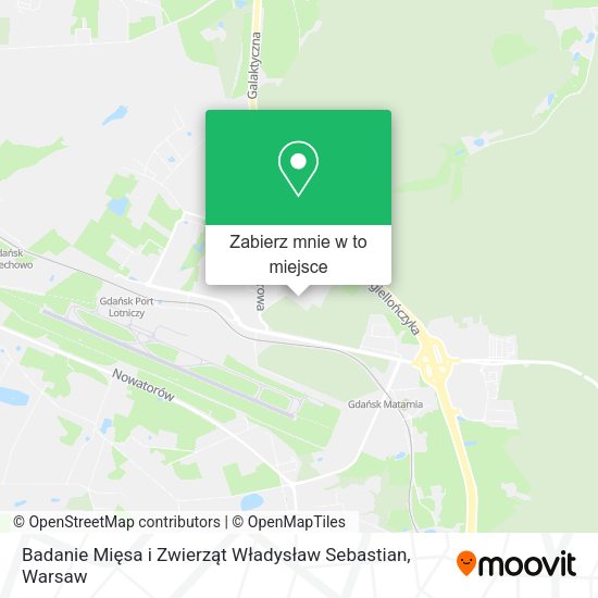 Mapa Badanie Mięsa i Zwierząt Władysław Sebastian