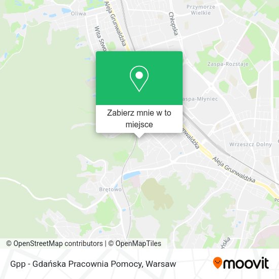 Mapa Gpp - Gdańska Pracownia Pomocy