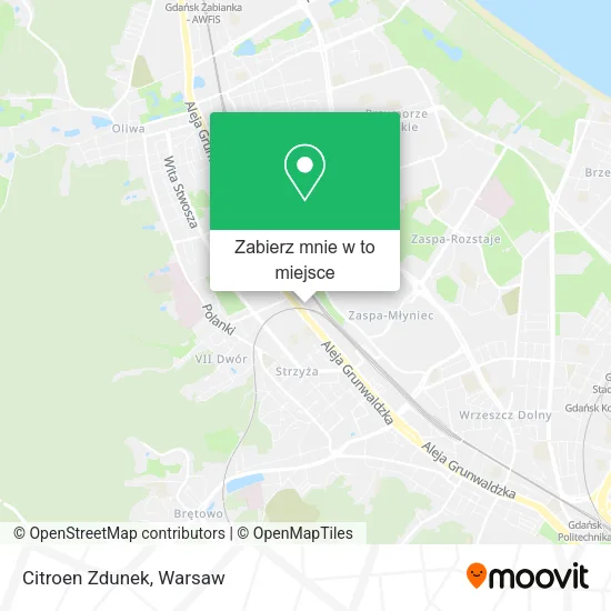 Mapa Citroen Zdunek
