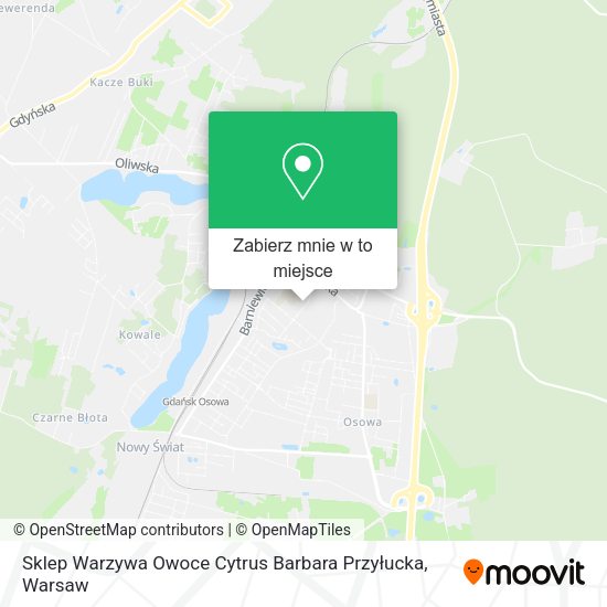 Mapa Sklep Warzywa Owoce Cytrus Barbara Przyłucka