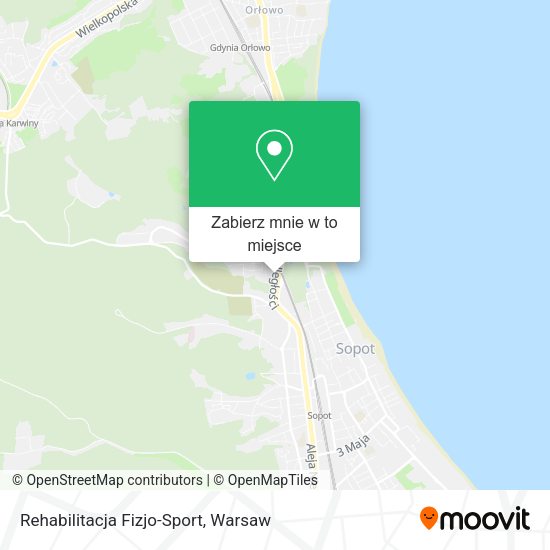 Mapa Rehabilitacja Fizjo-Sport