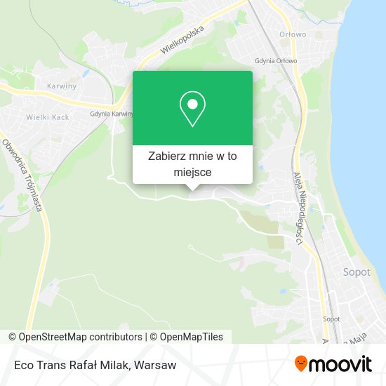 Mapa Eco Trans Rafał Milak