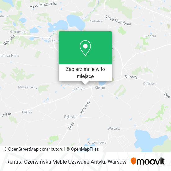 Mapa Renata Czerwińska Meble Używane Antyki