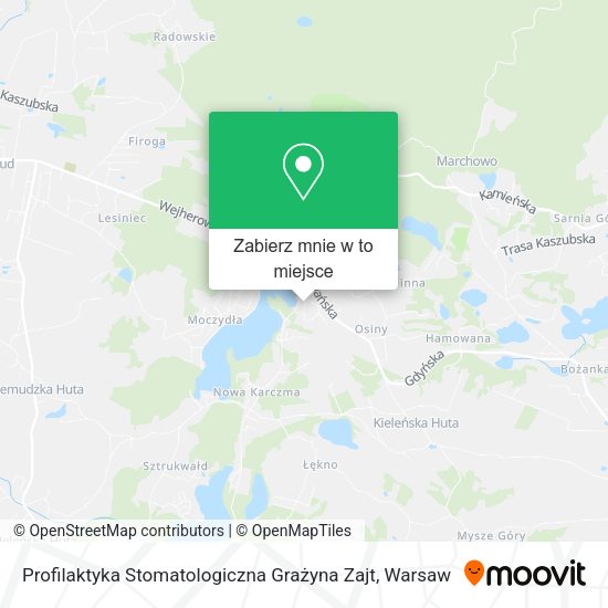 Mapa Profilaktyka Stomatologiczna Grażyna Zajt