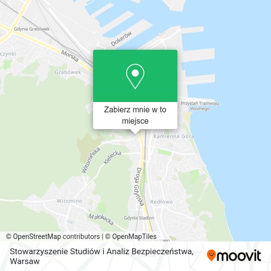 Mapa Stowarzyszenie Studiów i Analiz Bezpieczeństwa