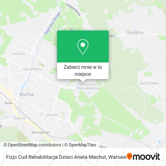 Mapa Fizjo Cud Rehabilitacja Dzieci Aneta Machut