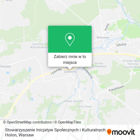 Mapa Stowarzyszenie Inicjatyw Społecznych i Kulturalnych Holon