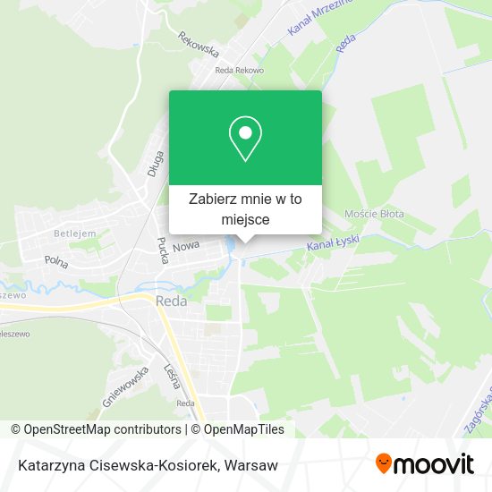 Mapa Katarzyna Cisewska-Kosiorek