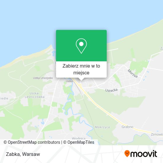 Mapa Zabka