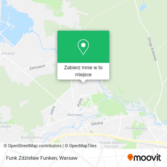 Mapa Funk Zdzisław Funken