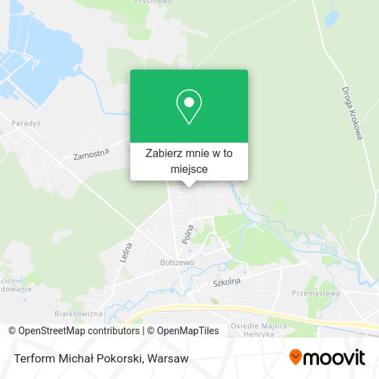 Mapa Terform Michał Pokorski