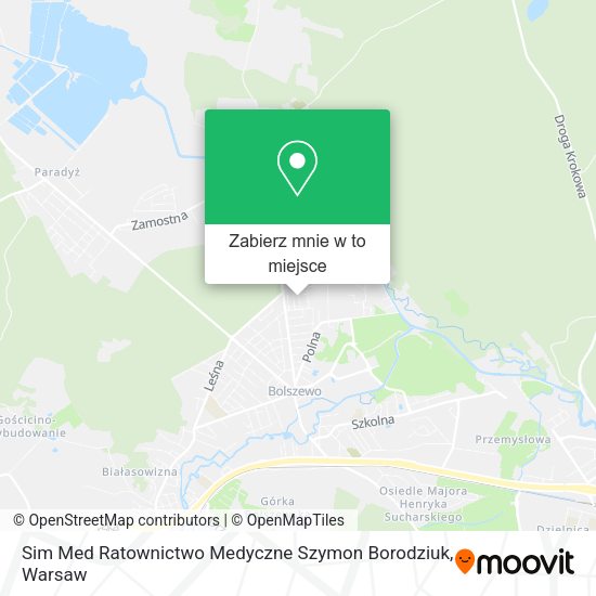 Mapa Sim Med Ratownictwo Medyczne Szymon Borodziuk