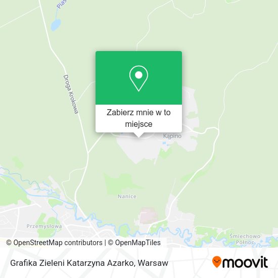 Mapa Grafika Zieleni Katarzyna Azarko