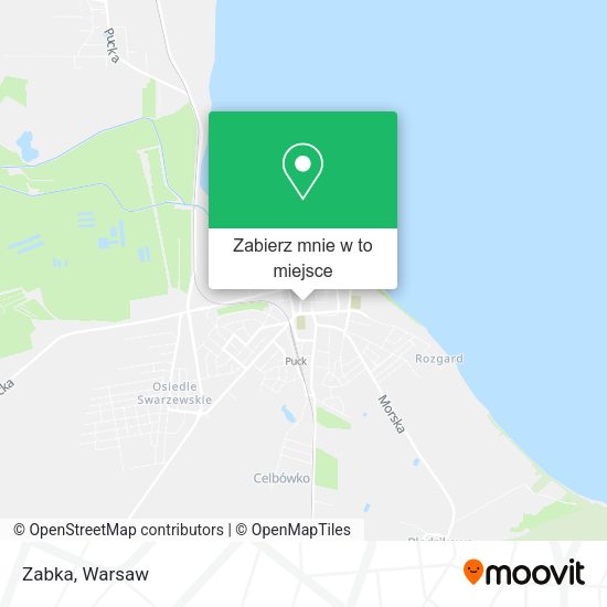 Mapa Zabka