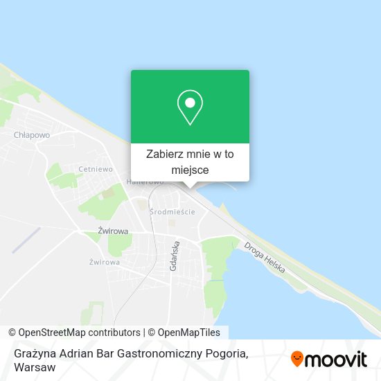 Mapa Grażyna Adrian Bar Gastronomiczny Pogoria