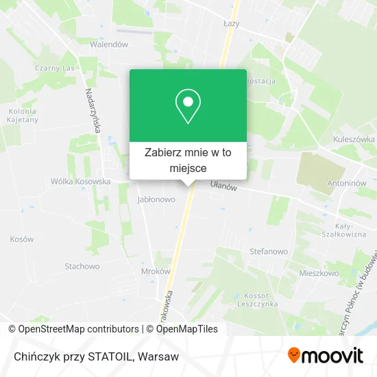 Mapa Chińczyk przy STATOIL