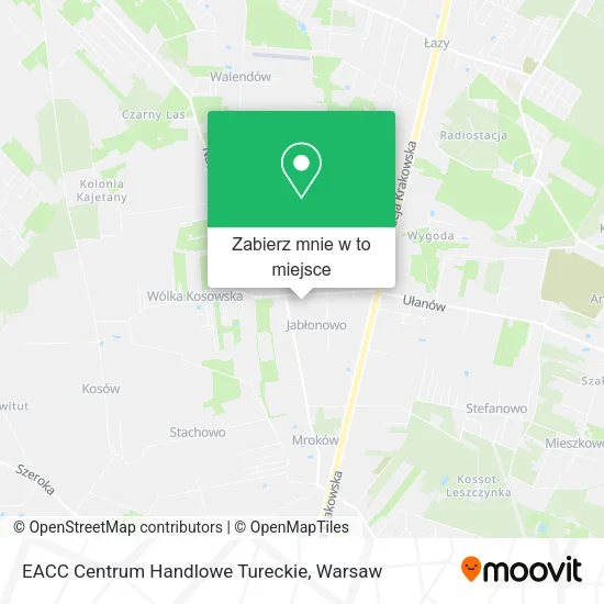 Mapa EACC Centrum Handlowe Tureckie