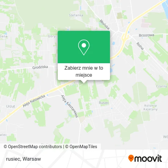 Mapa rusiec