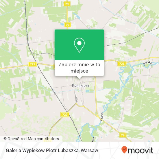 Mapa Galeria Wypieków Piotr Lubaszka