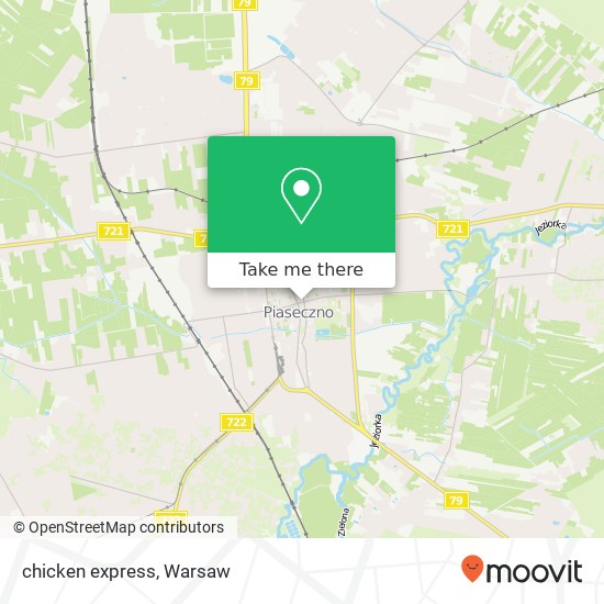 Mapa chicken express