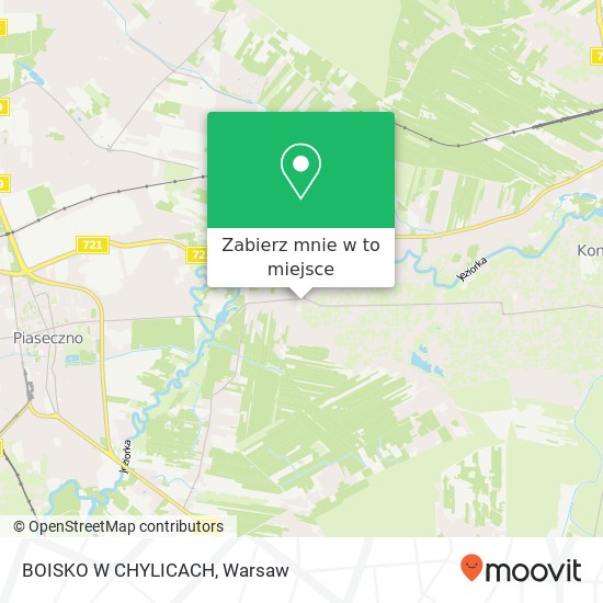 Mapa BOISKO W CHYLICACH