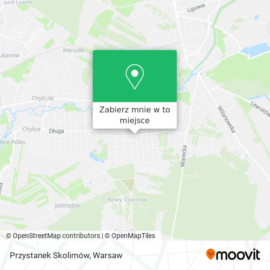 Mapa Przystanek Skolimów