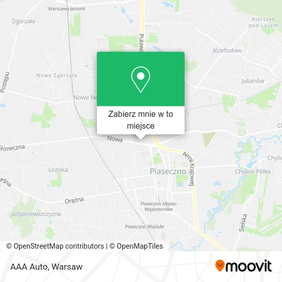 Mapa AAA Auto