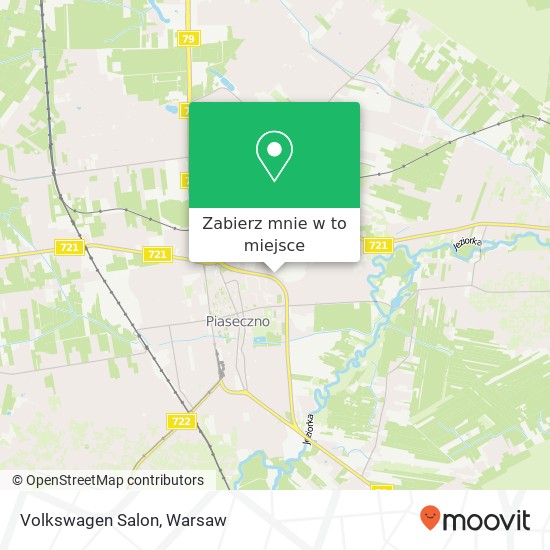 Mapa Volkswagen Salon