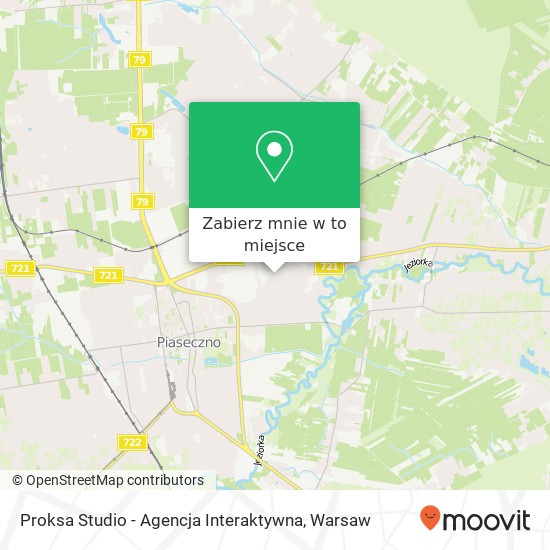 Mapa Proksa Studio - Agencja Interaktywna